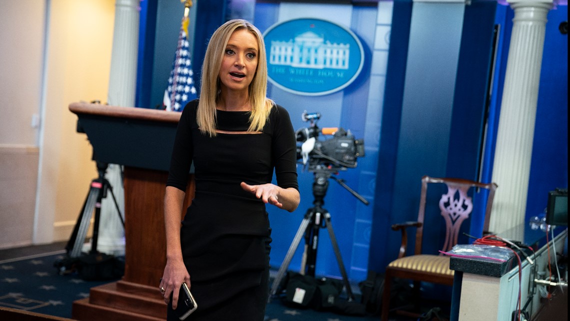 Trump New Press Secretary Kayleigh McEnany Holds First Briefing Wwltv