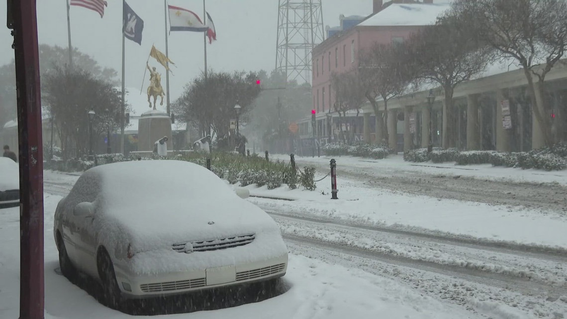 City Of New Orleans Updates On Winter Weather Conditions Wwltv