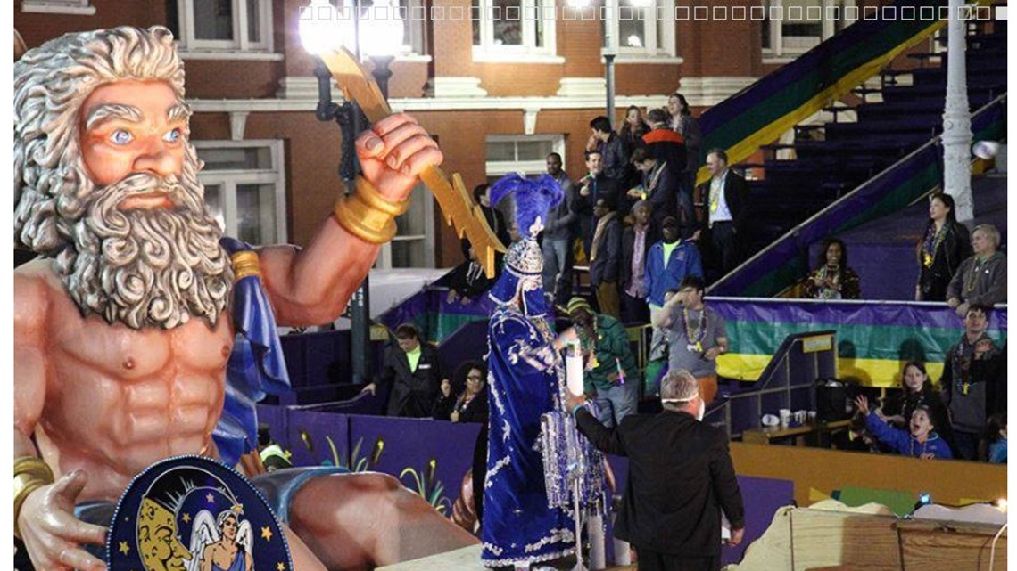 Parade Coverage Krewes Of Hermes Le Krewe D Etat Morpheus Wwltv