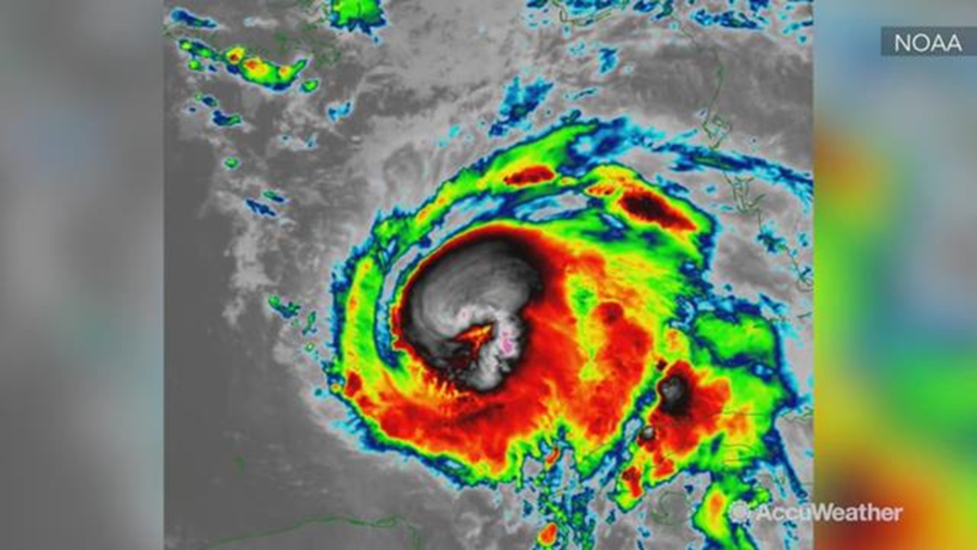 Michael has become a Category 2 hurricane as of Tuesday morning. Additional strengthening is forecast into Wednesday and set to make landfall over the Florida Panhandle. Can you spot the skull in this radar? 