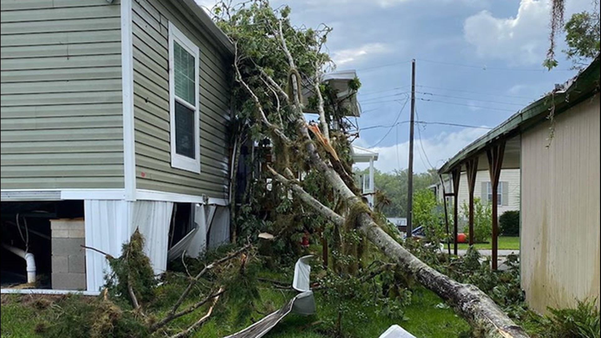 Several Port St. Lucie homes damaged by possible tornado