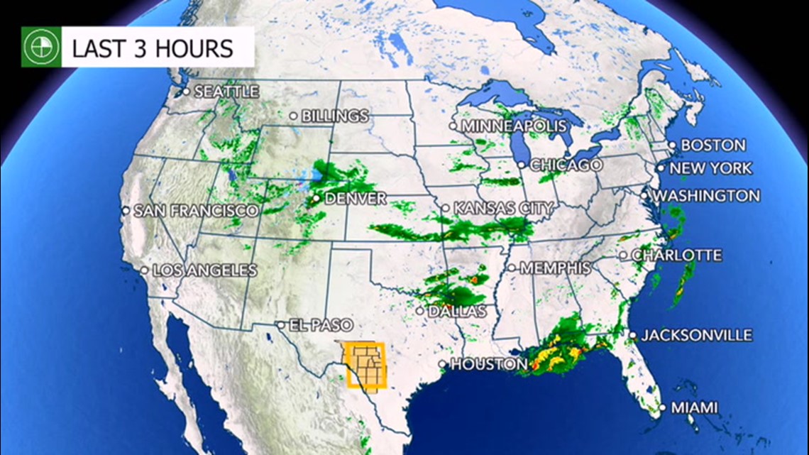 National Doppler Weather Map National Radar | Wwltv.com