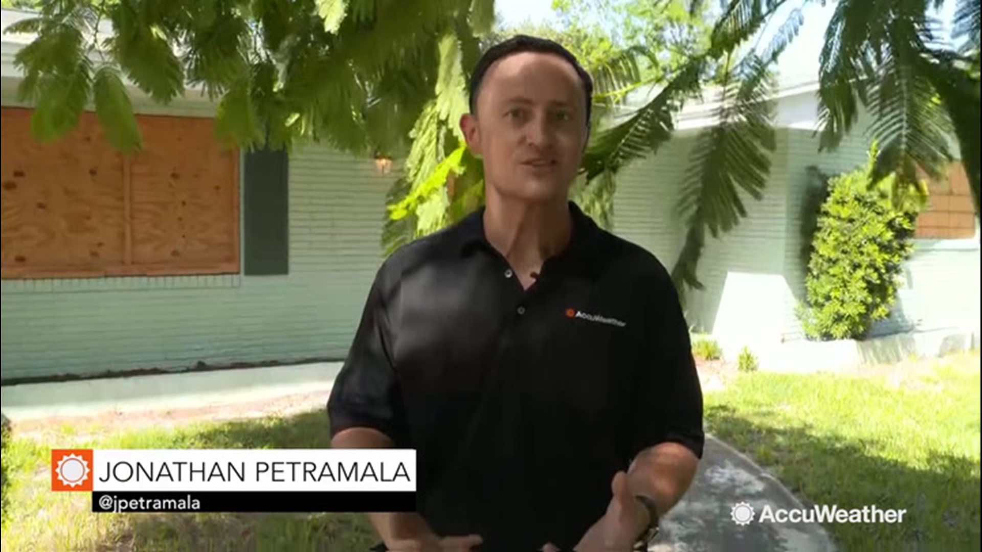 In Melbourne Beach, Florida, it's better safe than sorry as people are ready to believe that Hurricane Dorian is going to stay off the coast. We have Jonathan Petramala here to elaborate on Sept. 1.