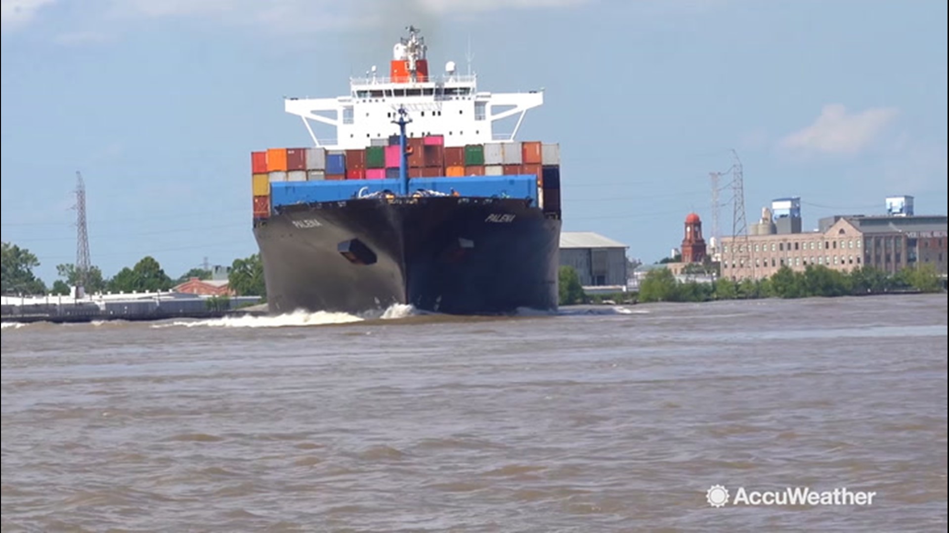 A group of elite mariners who steer tankers, freighters and cruise ships up and down the Mississippi are under intense stress as the high water is moving water at unprecedented speeds.