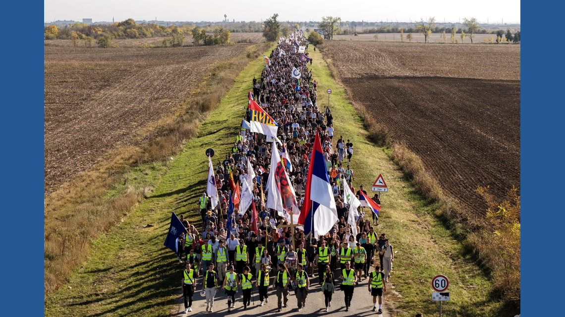 Protests and grief as Serbia marks anniversary of tragedy that killed 16. Here's what to know
