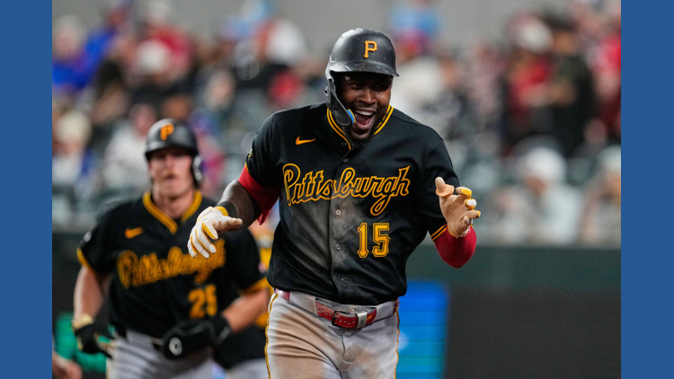 Oneil Cruz's 3-run homer off top of foul pole powers Pirates to 8