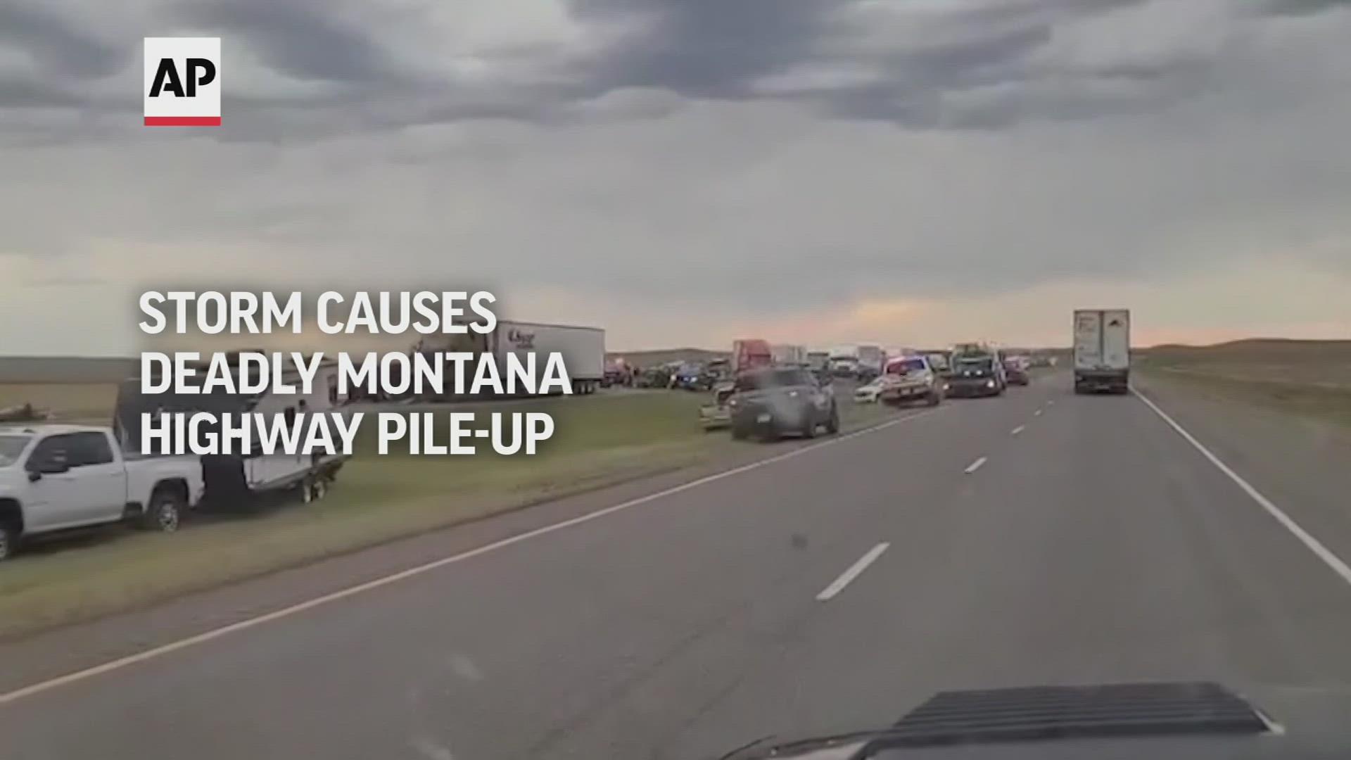 Dust storm causes collision on Montana Interstate 90, six dead | wwltv.com