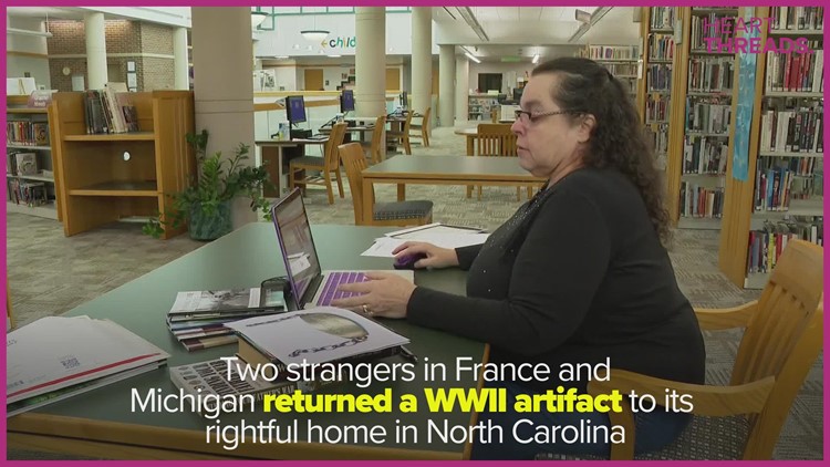 From France to Michigan to North Carolina: A determined genealogist reunites a WWII artifact with a soldier's family