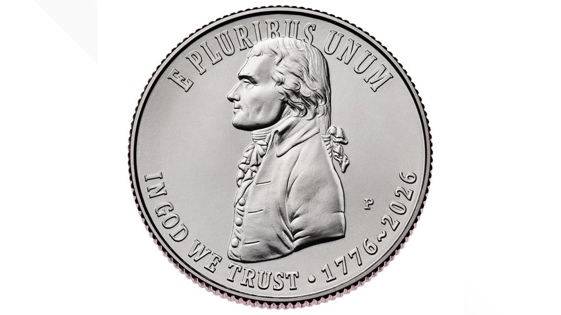 New U.S. quarter honoring America's 250th birthday begins shipping