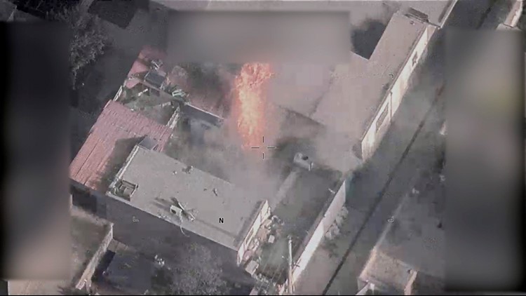 Pentagon releases first video of Kabul airstrike that killed 10 civilians