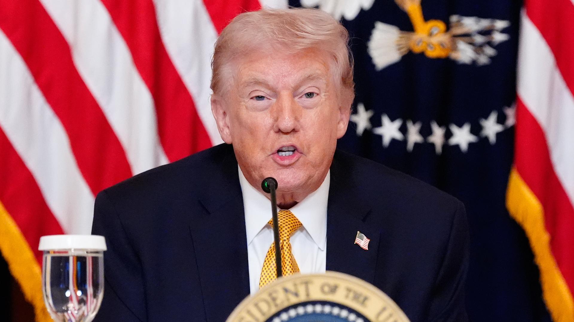 President Trump addresses media at Kennedy Center luncheon | wwltv.com