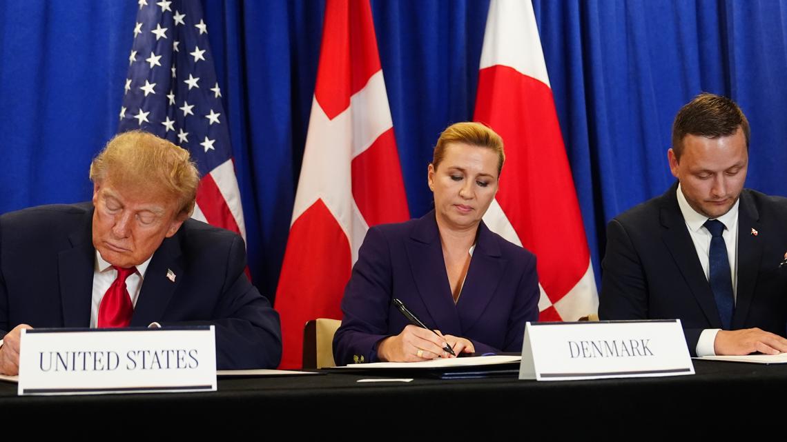Trump signs US-Denmark-Greenland agreement to bolster Arctic