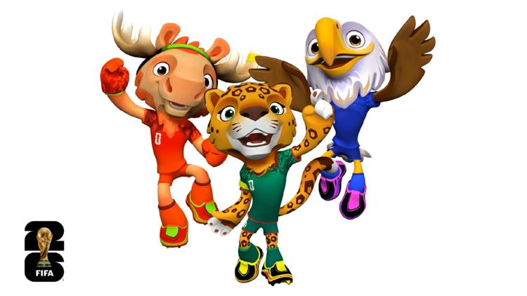 Meet the 2026 FIFA World Cup mascots for US, Canada and Mexico