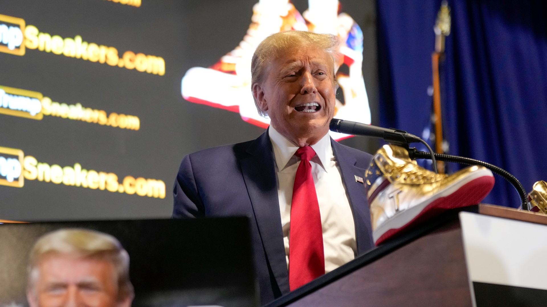 Trump unveils 399 sneaker line at 'Sneaker Con' in Philadelphia