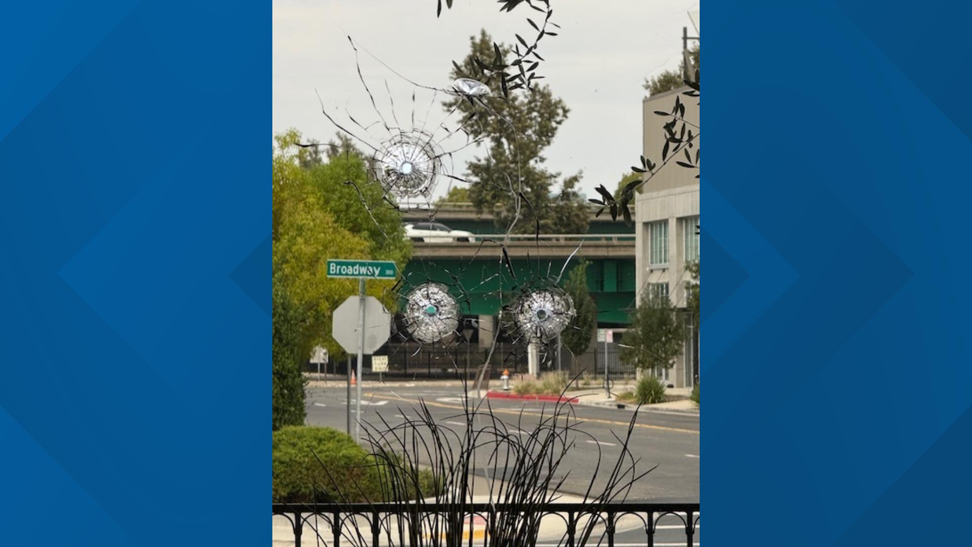 Sacramento ABC station hit by gunfire