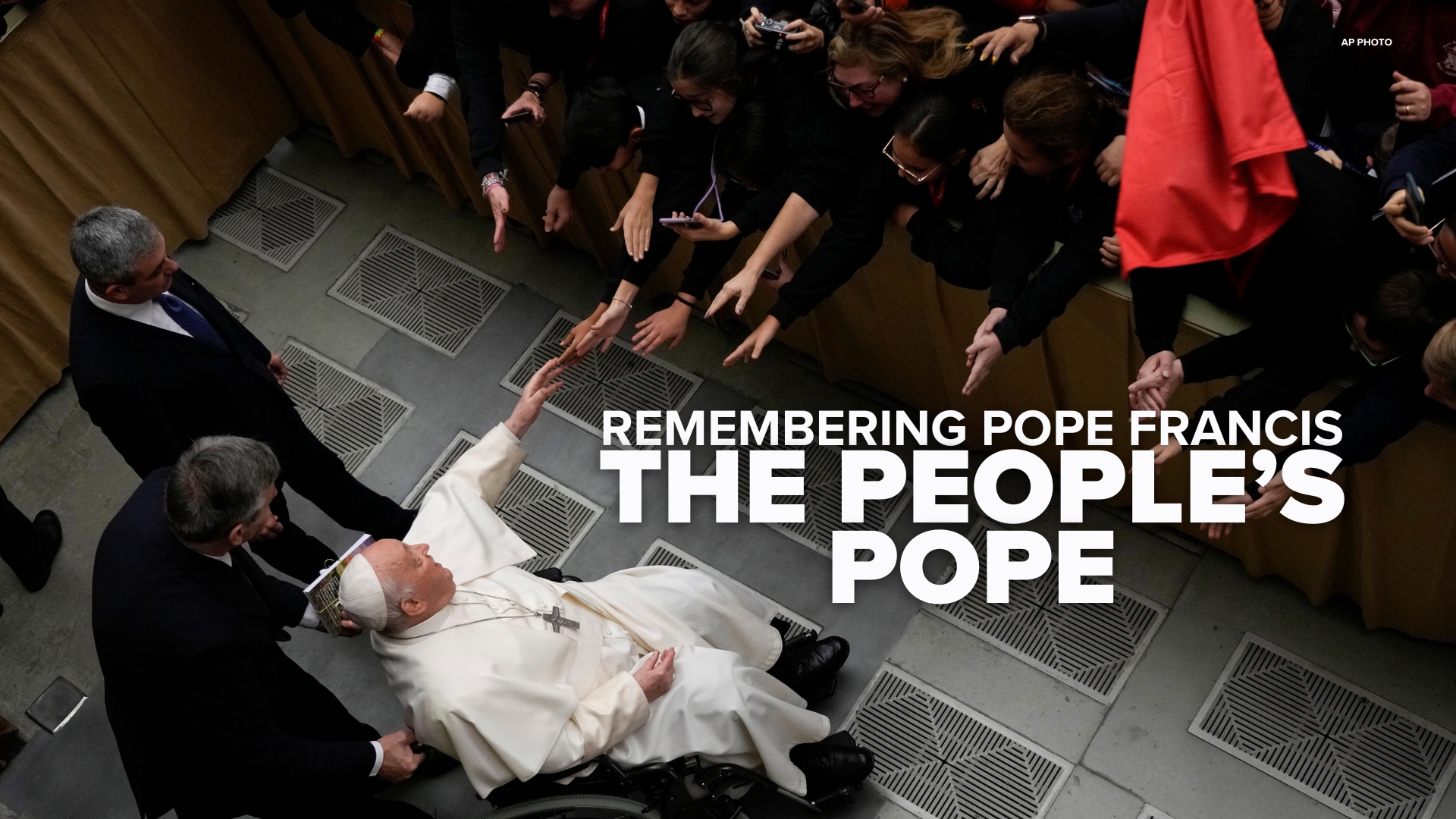 Pope Francis died at the age of 88 after a stroke that put him into a coma and led to heart failure. He was known for his humility and message of inclusion.