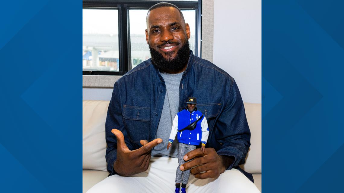 LeBron James enters the world of Barbie with his own doll