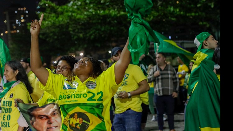 Bolsonaro, Lula headed for runoff in polarized Brazil election
