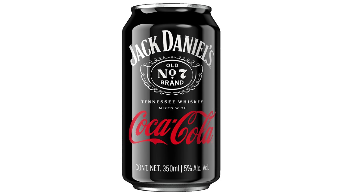 Premixed Jack and Coke cans hit shelves soon 