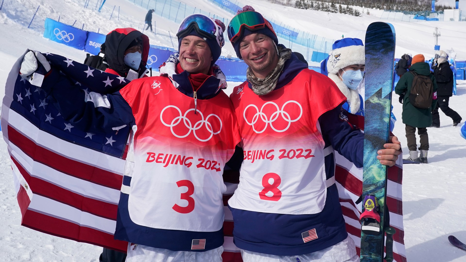 Team USA picked up two more medals in the final halfpipe event of the Beijing Winter Olympics.