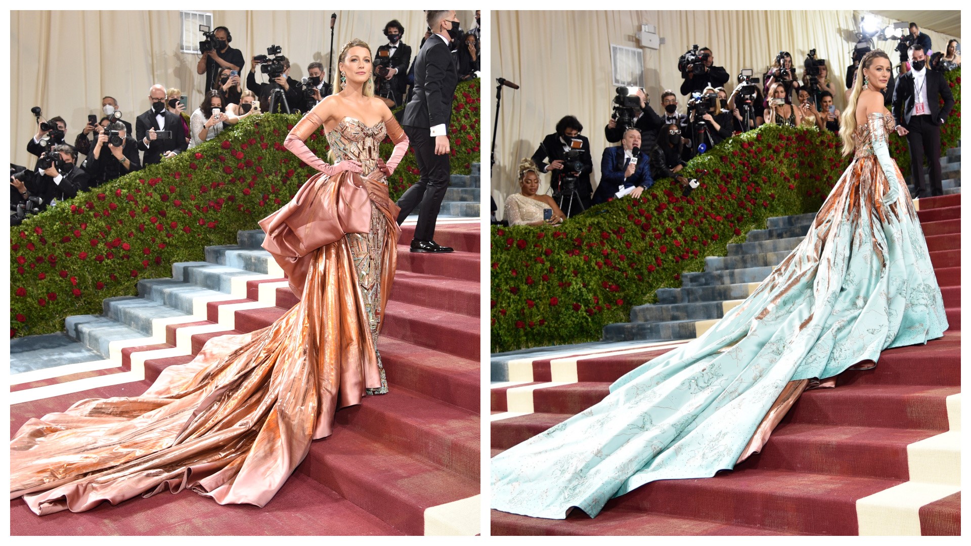 Watch Blake Lively's quick change on the Met Gala red carpet
