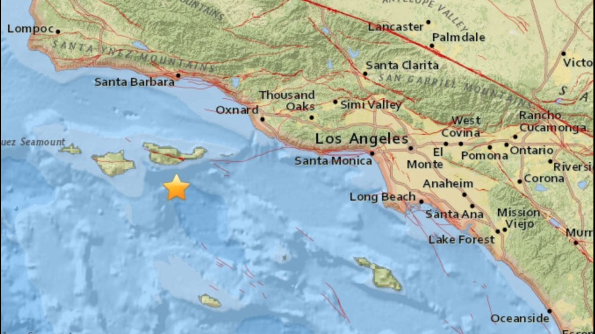 Magnitude-5.3 earthquake rattles Los Angeles, southern ...