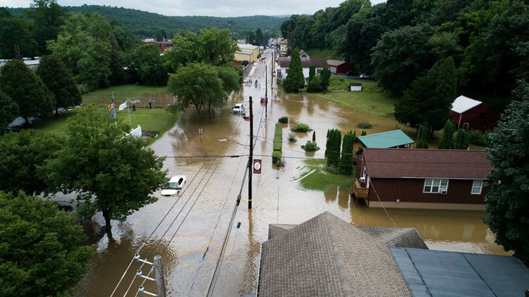 AP PENNSYLVANIA FLOODING A WEA USA PA