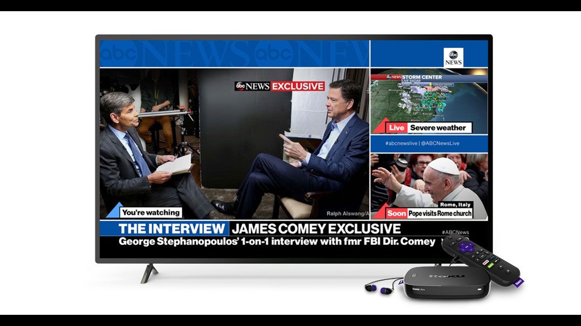 Video Streamer Roku Will Have Abc News Live As An Anchor For Its News Content Wwltv Com