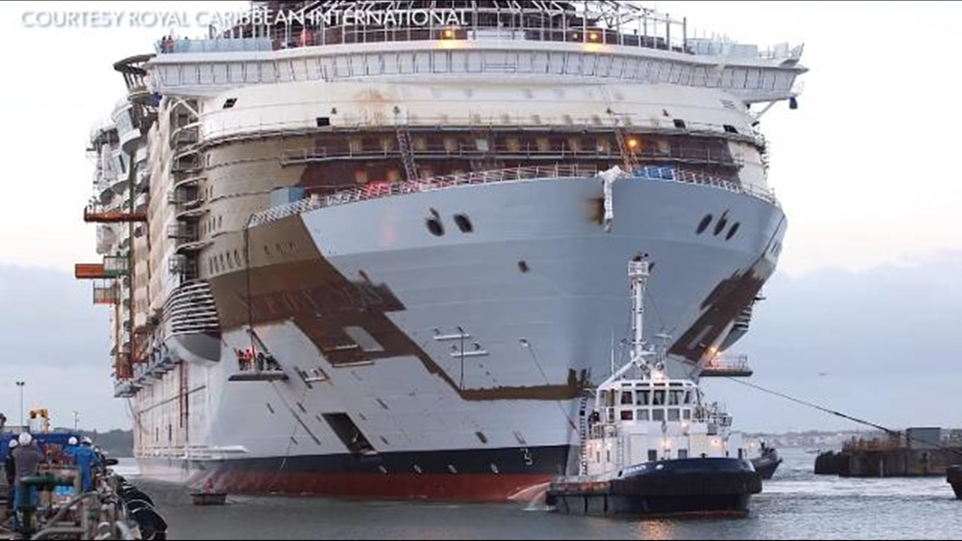 Royal Caribbean Shows Off Features On Symphony Of The Seas World S Largest Cruise Ship Wwltv Com