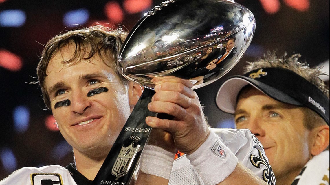 Super Bowl XLIV MVP Drew Brees