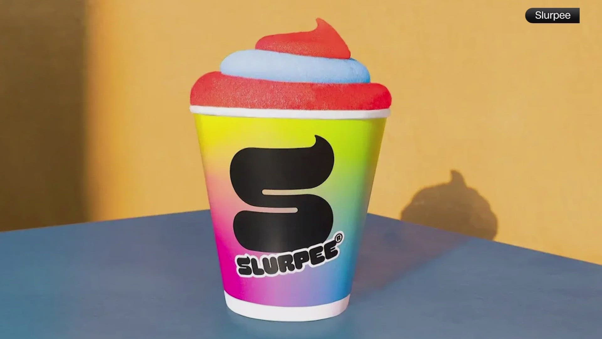 Help them celebrate with a FREE small Slurpee!
