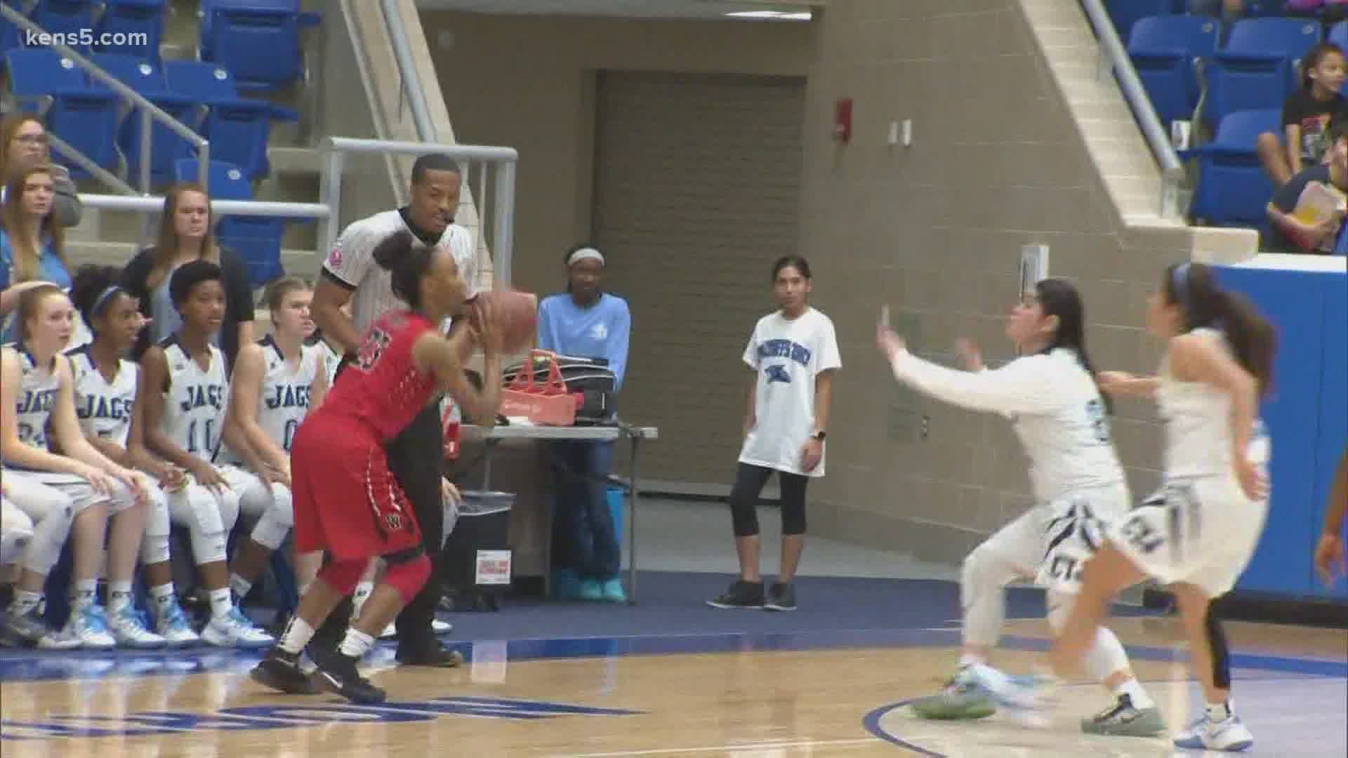 A number of young women from the Alamo city are hooping across the country, and they're all coming home for the big dance.