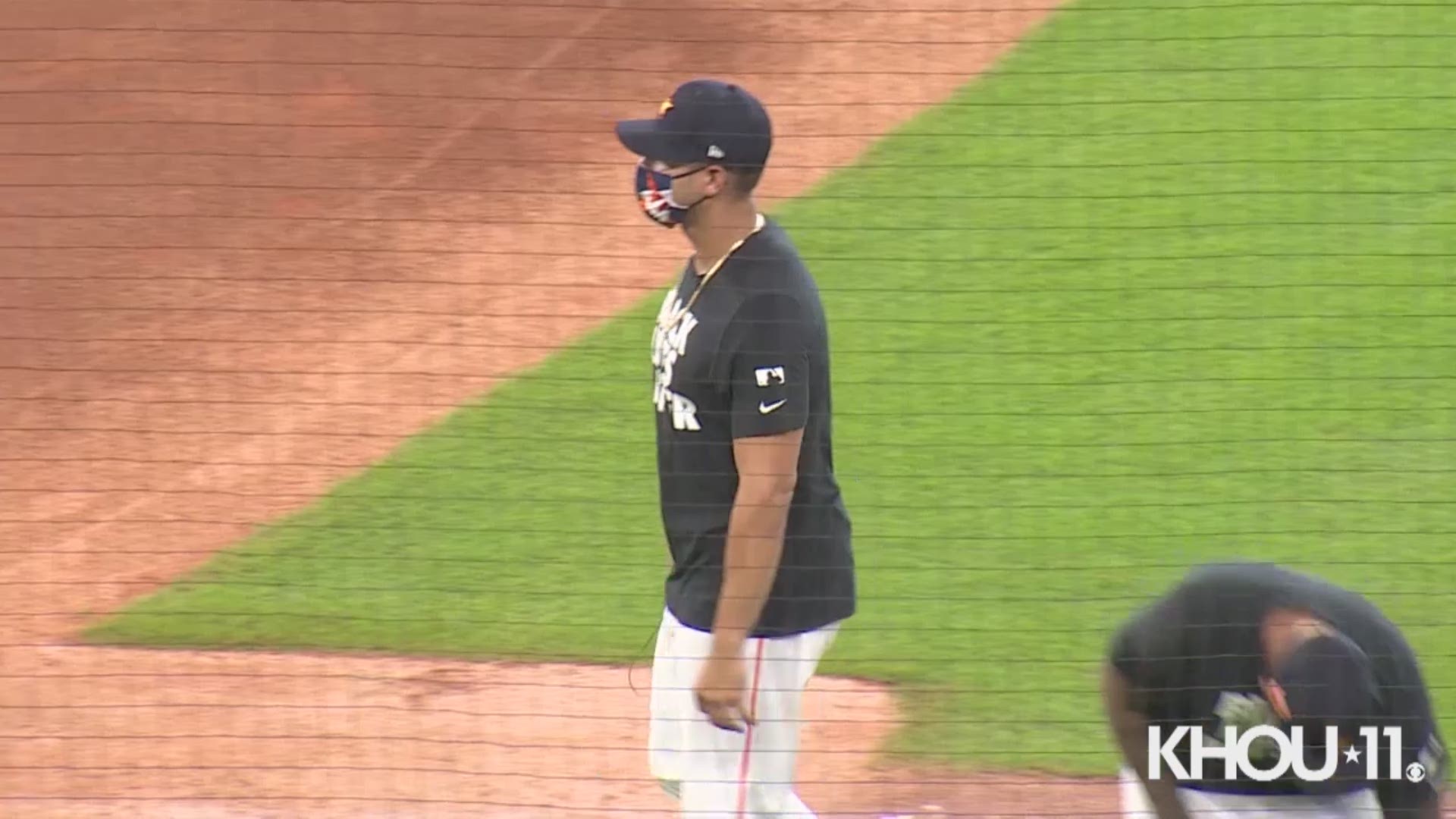 Hours away from the start of their 2020 season, the Houston Astros took the field of Minute Maid Park sporting Black Lives Matter T-shirts.
