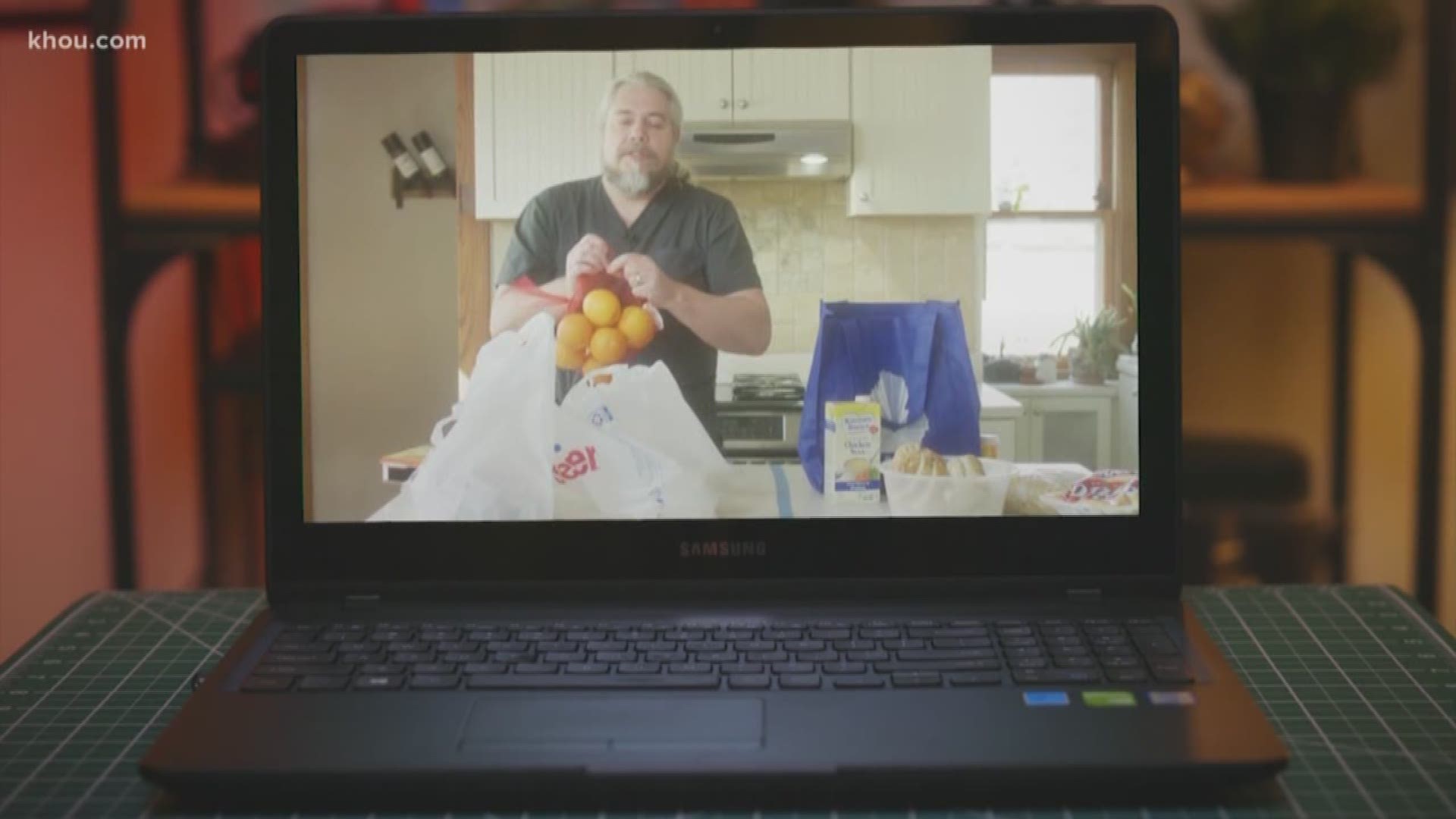 A video on safe grocery shopping originally recommended that people soak fruits and vegetables in soapy water to clean them, but doing this is not recommended.