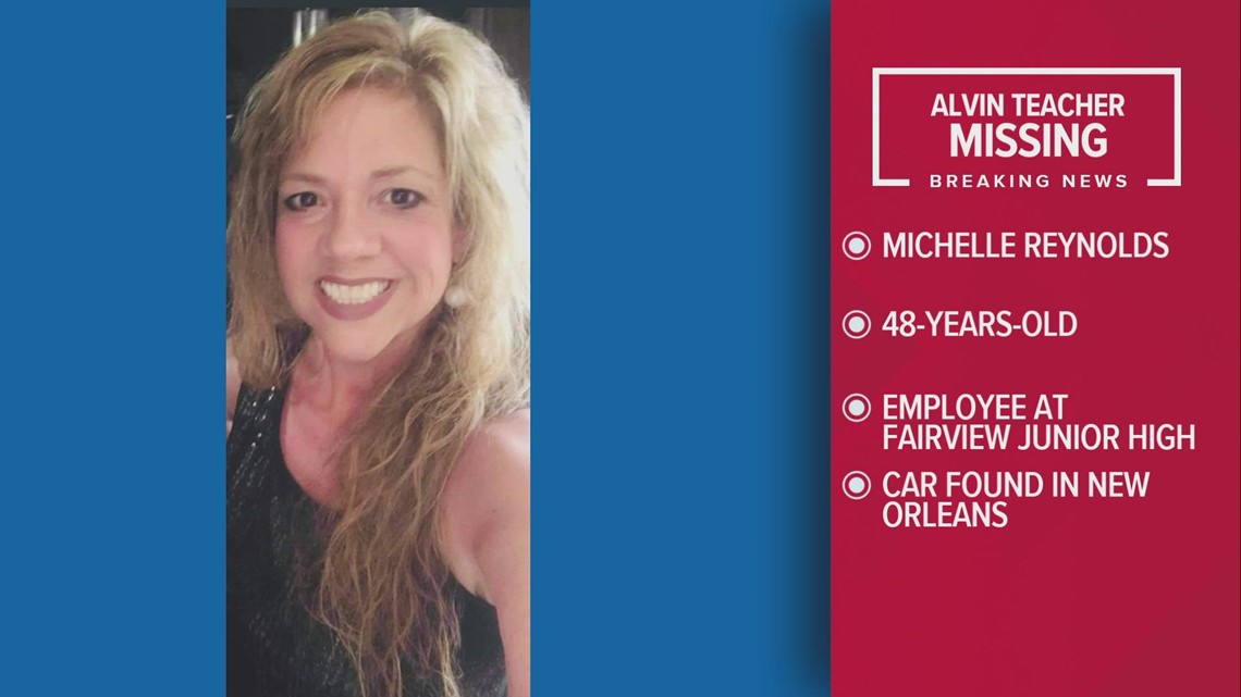 Missing Alvin Texas Woman Michelle Reynolds