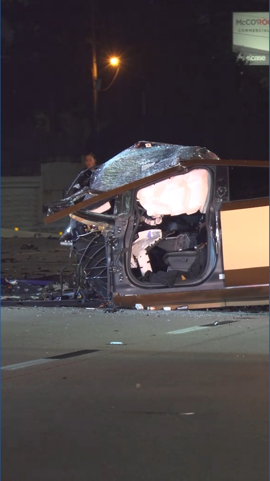 2 dead in fiery wrong-way crash on Katy Freeway, police say | wwltv.com