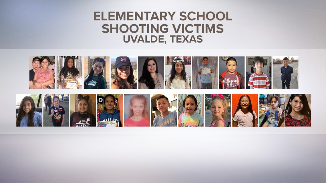 Uvalde, Texas school mass shooting victims - Vimarsana News