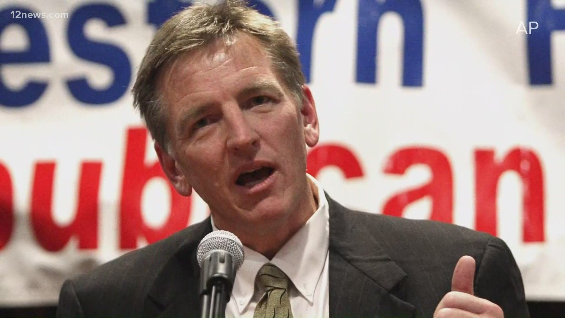 Congressman Paul Gosar headlined a white supremacist group's annual convention over the weekend. Gosar's presence at the convention boosts the group's credibility.