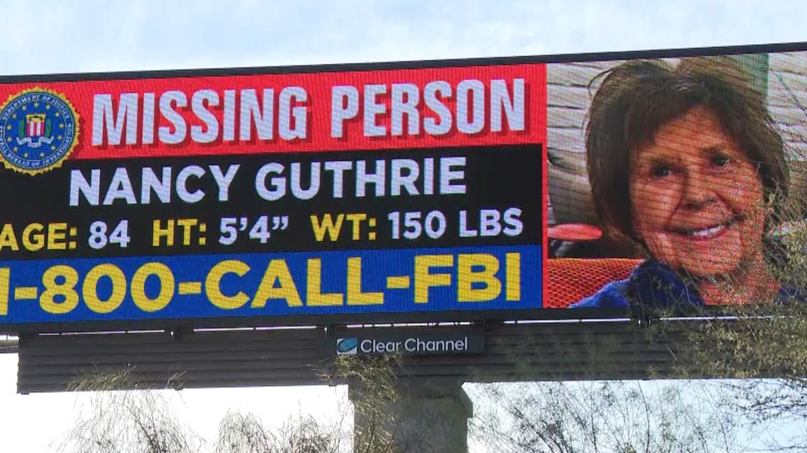 Reports: Photo of possible subject in Nancy Guthrie case to be released