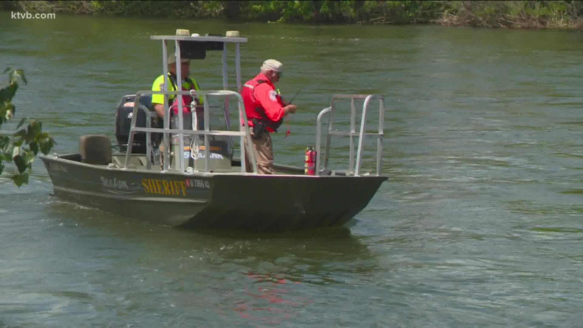 The Gem County Sheriff's Office, volunteers and family members continue to search on and around the Payette River for Everette Jackson.