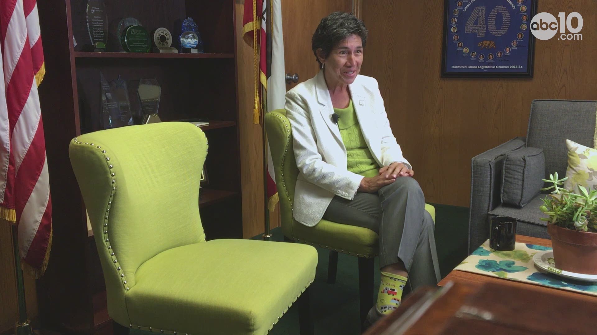 Assembly Member Susan Eggman responds to questions about the legality of California's planned overdose prevention sites in San Francisco. Could President Trump or drug enforcement agents try and put a stop to the plan?