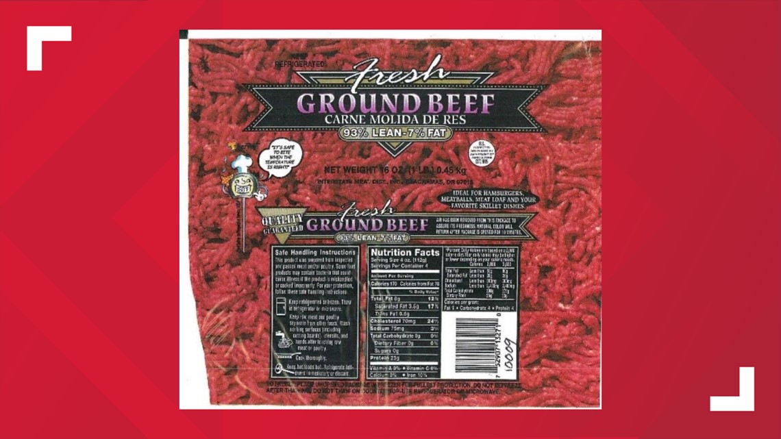 Ground beef recalled for possible E. coli contamination