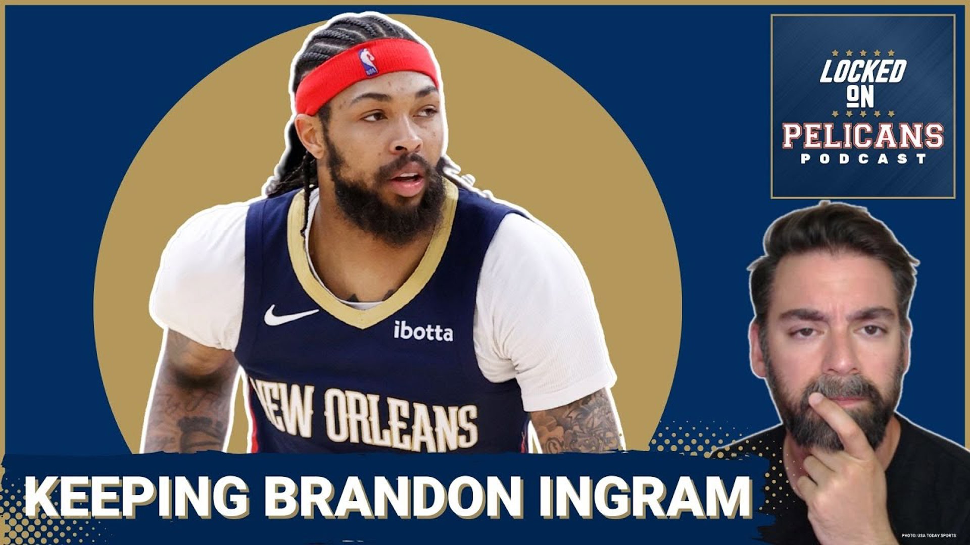 There's been no trade for Brandon Ingram yet so what would it look like if he stayed on the New Orleans Pelicans.