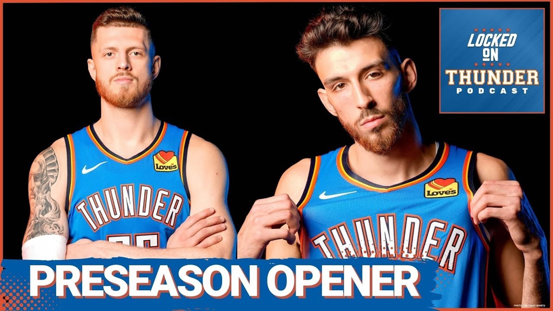 The Oklahoma City Thunder are set to begin their preseason slate against the San Antonio Spurs on Monday.