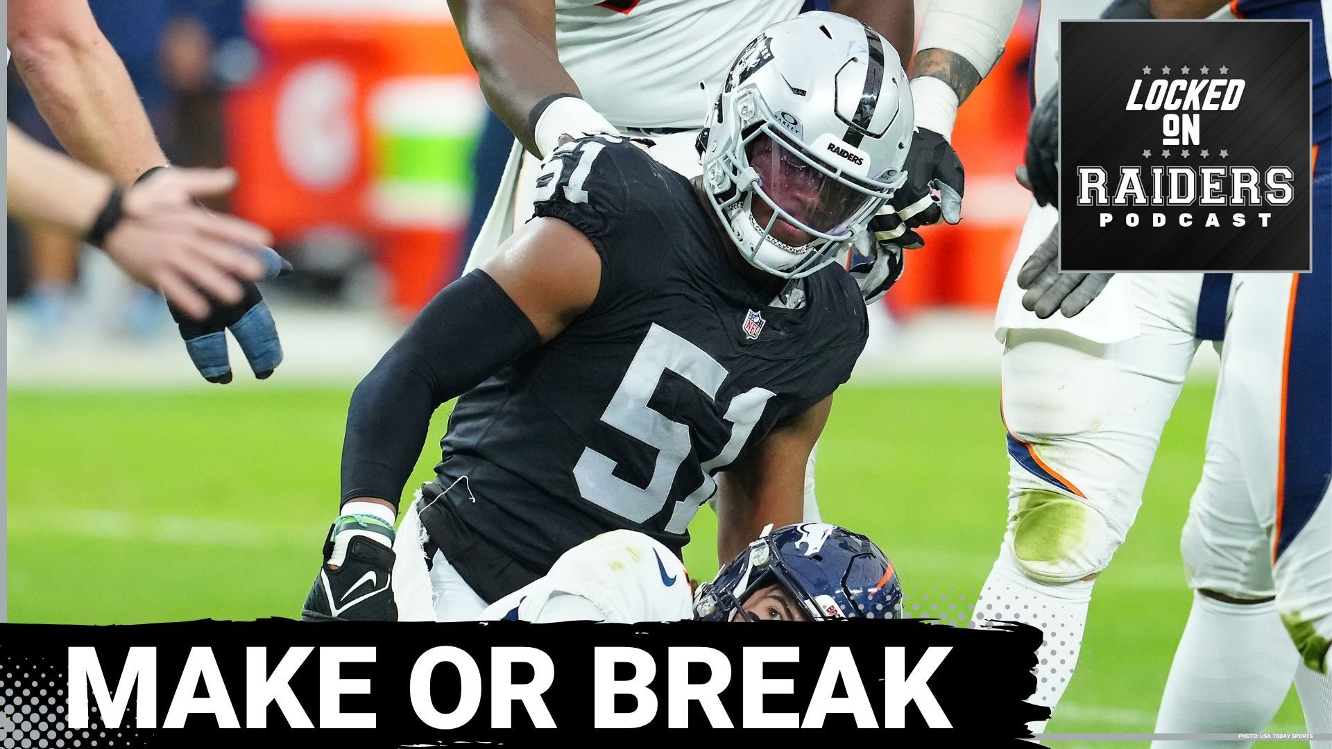 Make-or-break guys based off PFF and, we go back to the one word that would describe Geno Smith and the Raiders, something we started talking about on Monday's show.
