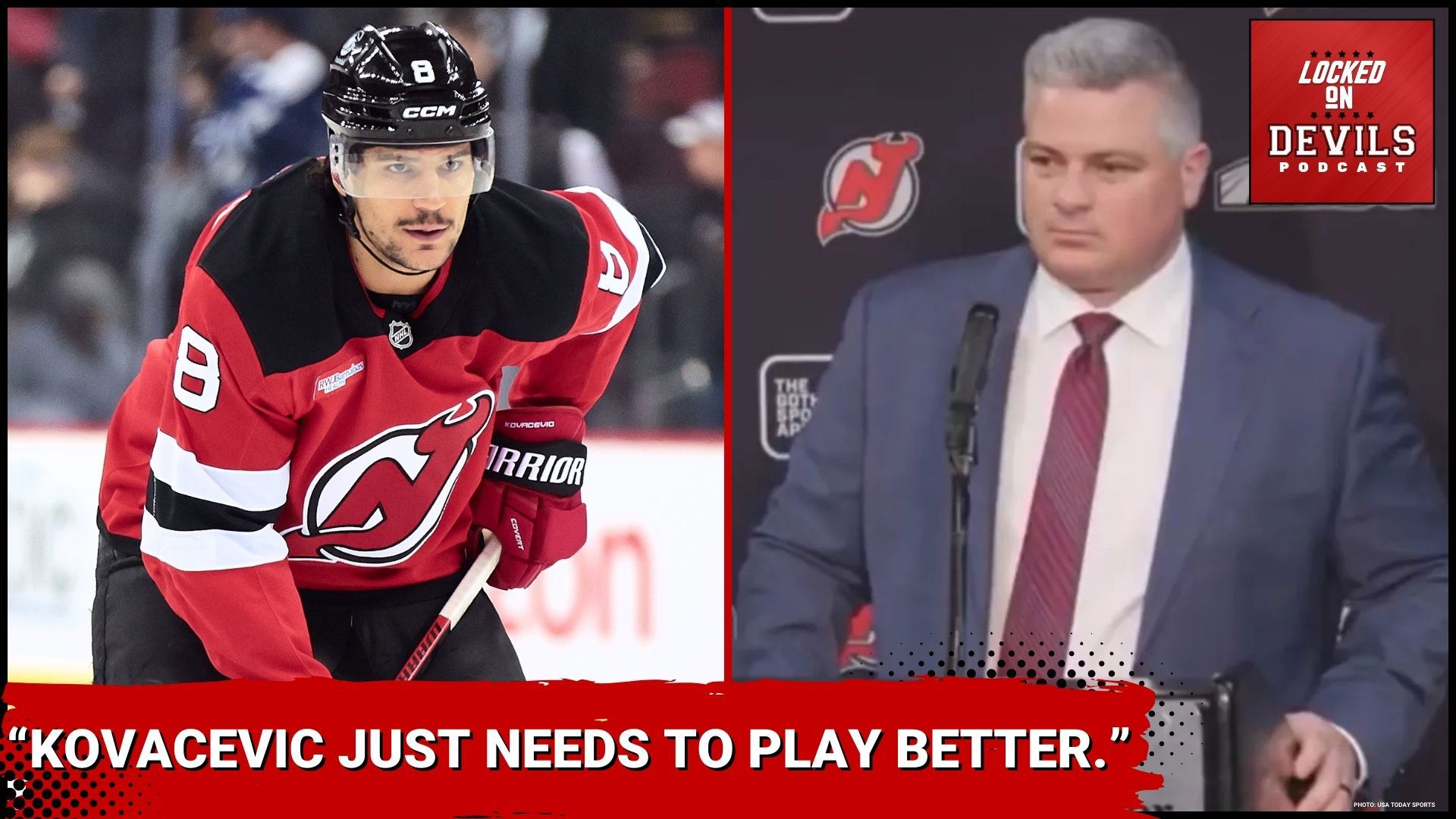 Johnathan Kovacevic explained that the team should have a playoff mindset after the New Jersey Devils lost to the Ottawa Senators. Sheldon Keefe called him out.