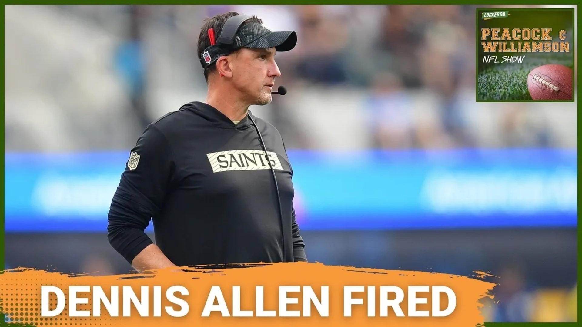 The New Orleans Saints and Las Vegas Raiders shake up their coaching staff, firing Dennis Allen and Luke Getsy, respectively.