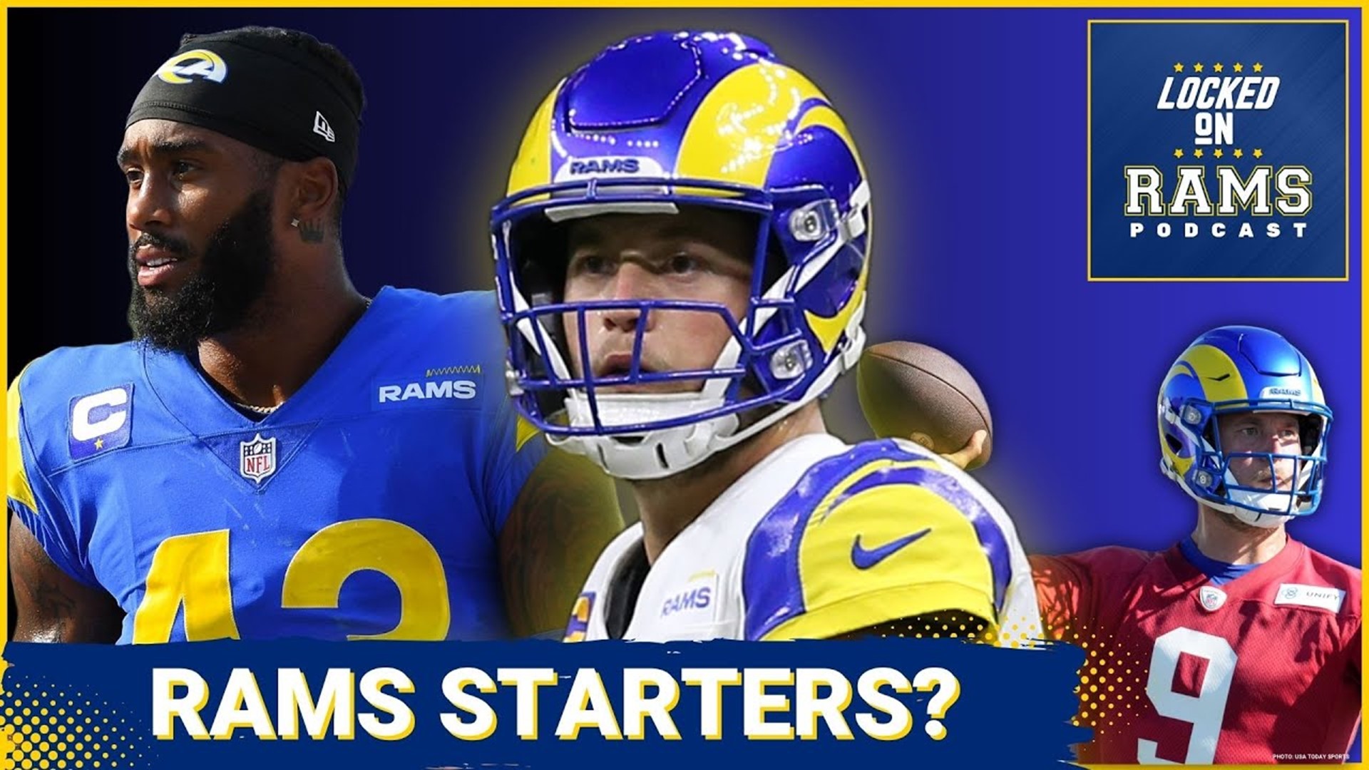 Rams Starters! Will Johnson Start at Safety, Stafford Wowing at Training  Camp, Healthiest He's Been