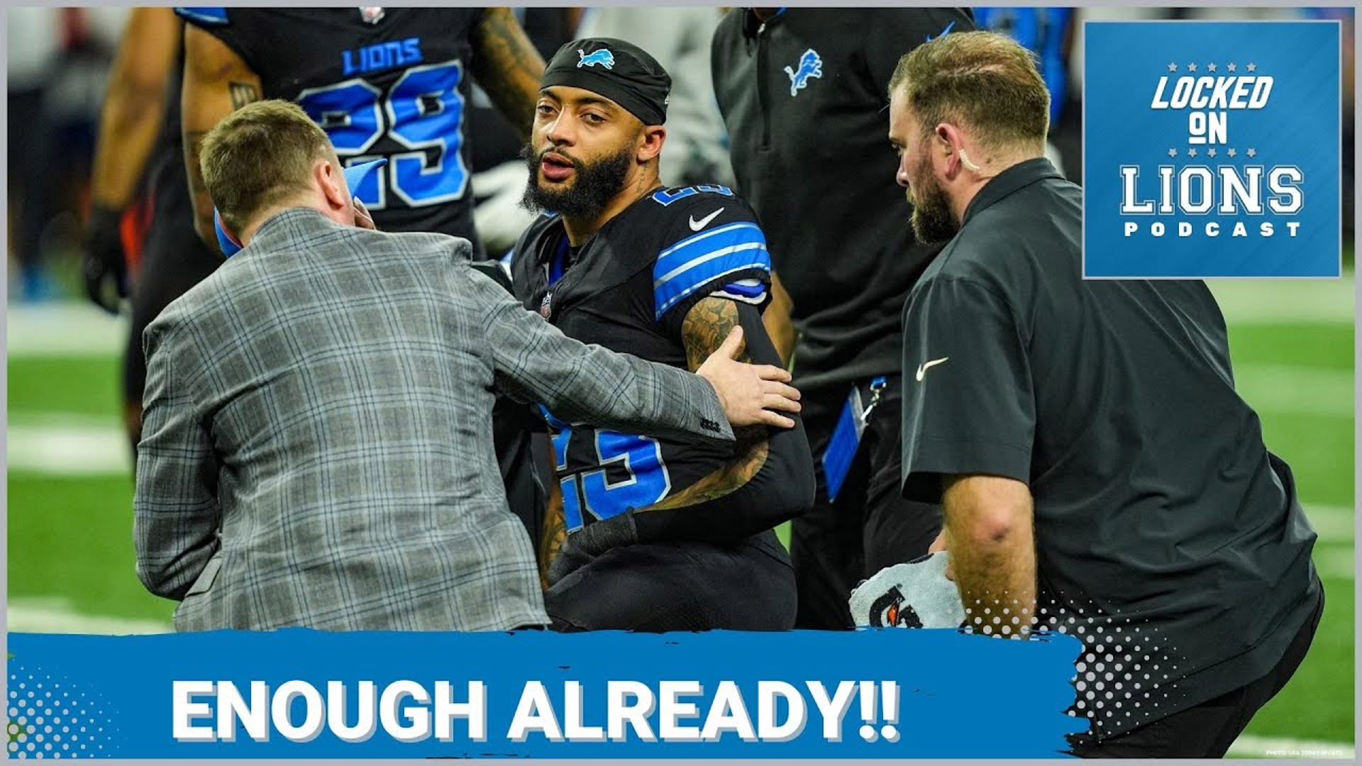 The Detroit Lions Injury Bus is Packed