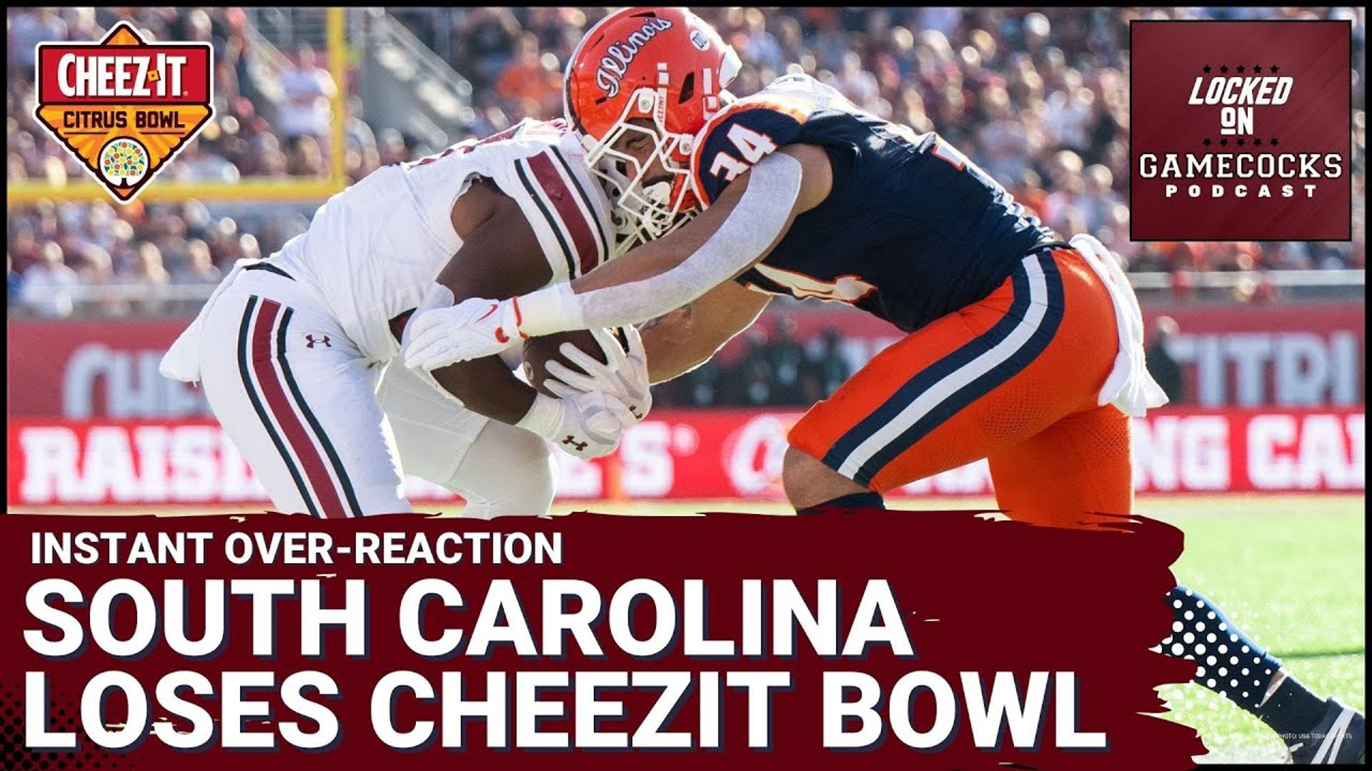 INSTANT OVERREACTION South Carolina loses to Illinois 2117 in the CheezIt Bowl